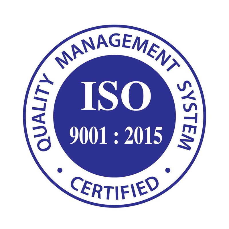 ISO 9001:2015 Certified logo